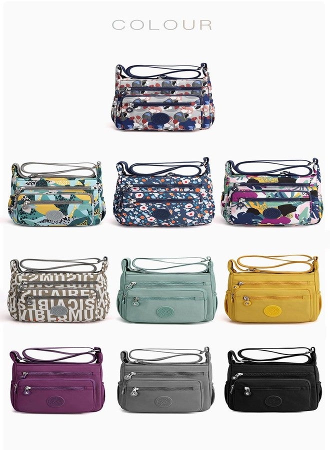 موكا حقيبة كتف نسائية من النايلون من MOCA - خفيفة الوزن، متينة، وأنيقة، مناسبة للمراهقات، والنساء، وللعمل، والسفر، والاستخدام اليومي - Image 2